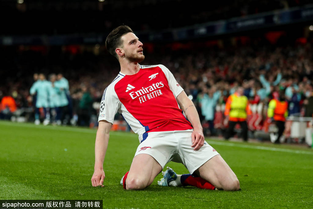 进球球员
_欧冠-赖斯任意球双响+伤退卡马文加染红 阿森纳3-0皇马