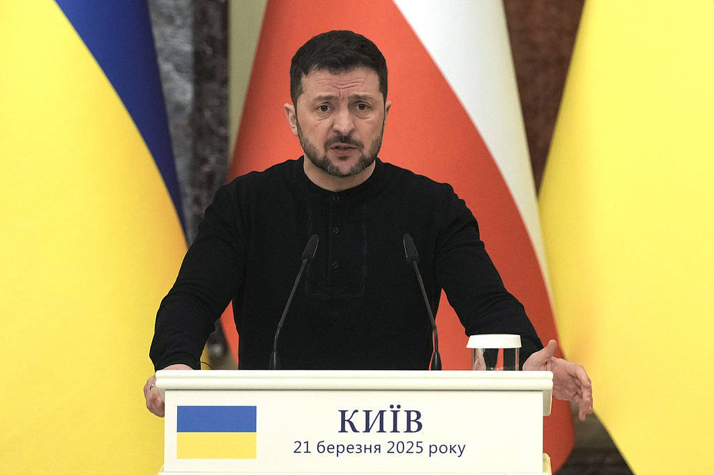 皇冠体育网_泽连斯基：愿与普京进行会晤皇冠体育网，不希望美方退出谈判！消息人士：俄方停火条件包括北约“书面”保证不东扩