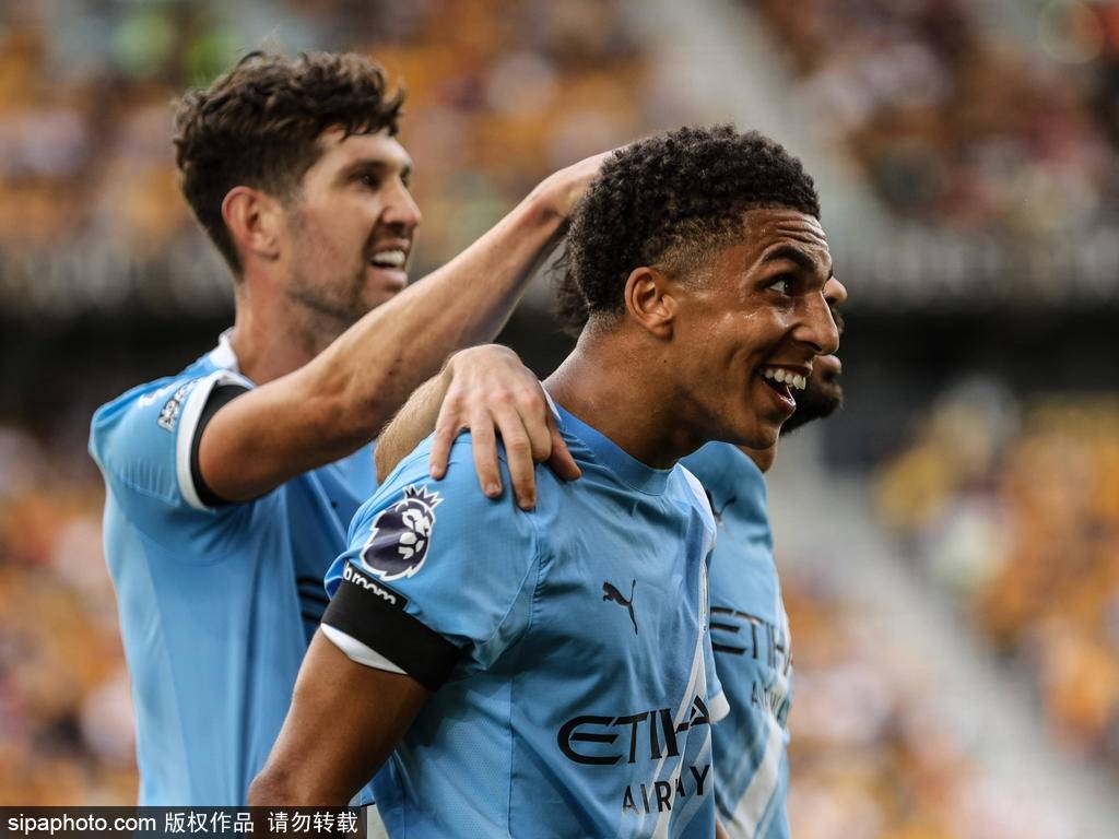 乌克兰超级联赛
_英超-哈兰德双响赖因德斯传射建功 曼城4-0狼队暂登顶