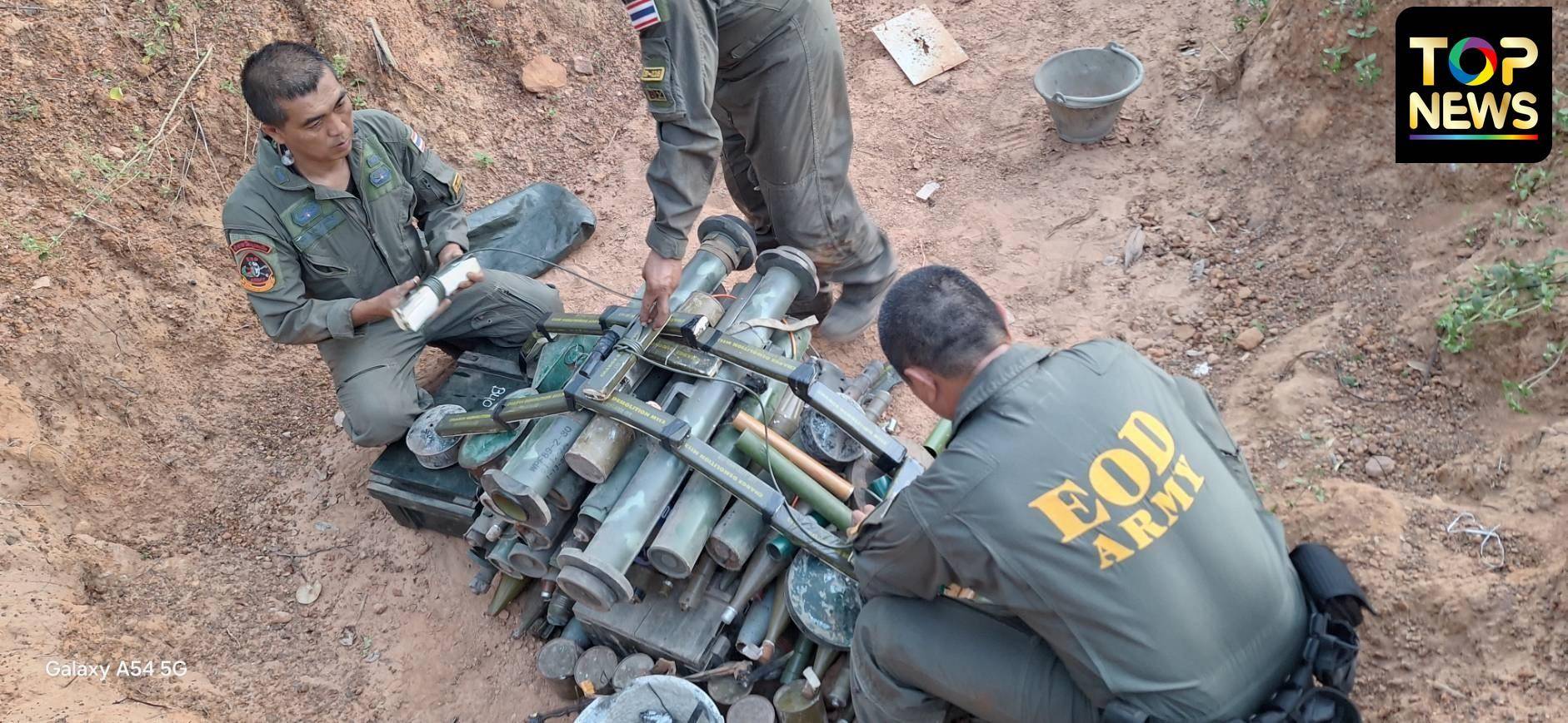 正版皇冠信用网代理_不给洪森父子拼命正版皇冠信用网代理,柬军跑了:泰国缴获中械摆一地,越南武器参战